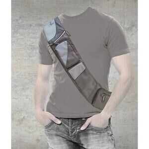 CrossPaq Black / Gray - NWT - XL